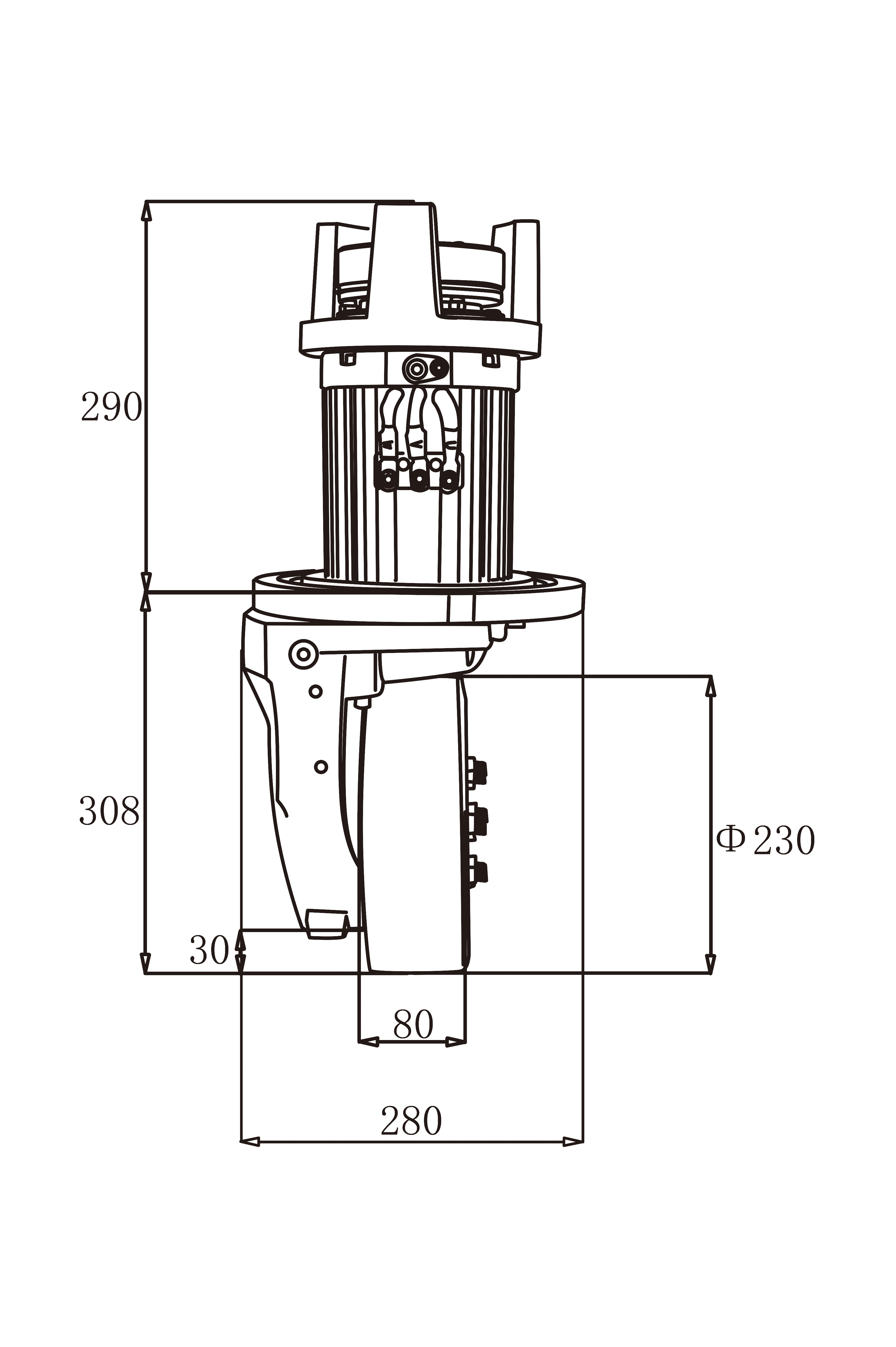 KAD15-ACL交流立式電動叉車驅動輪價格